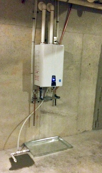 tankless hot water heater repair